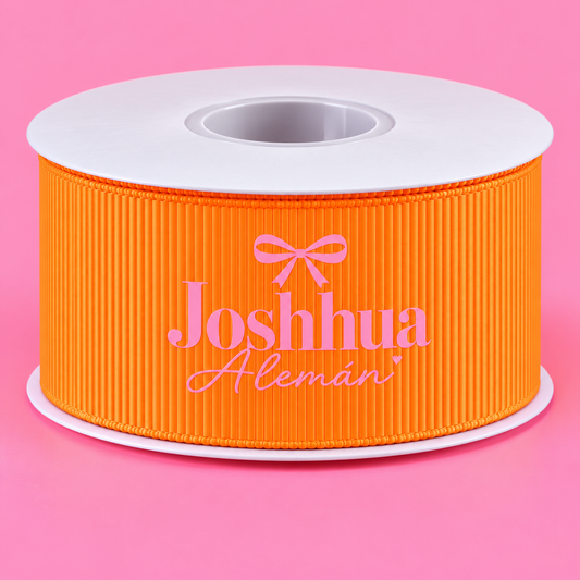 LISTÓN SÓLIDO TANGERINE COD-668 | ROLLO 25Y